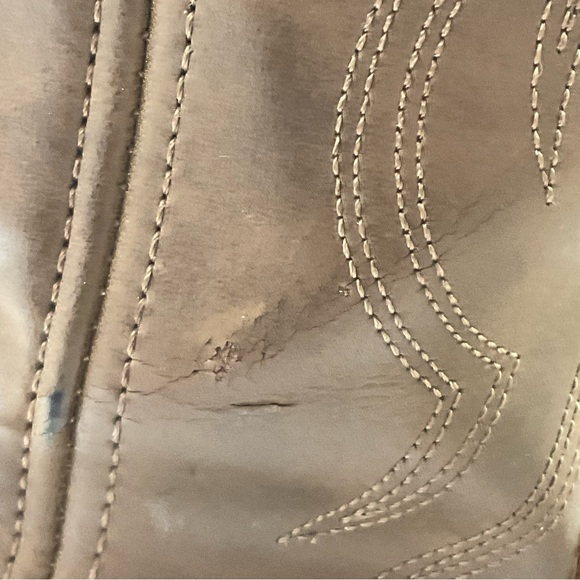 Justin Boots Crazy Cow Leather men’s JB1100 Size 8.5 D - Picture 10 of 10